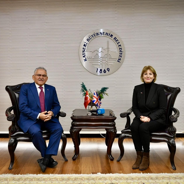 Birleşik Krallık'ın Ankara Büyükelçisi Morris'ten Kayseri Büyükşehir Beledi...