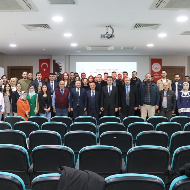 Siirt'te "Yenilikçi Mahalli Hizmet İçi Eğitim Programı" düzenlendi