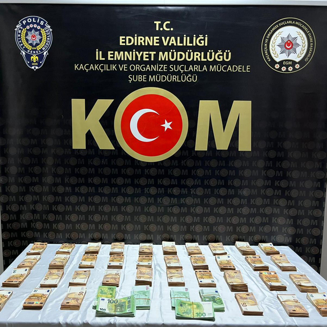 Edirne'de bir otomobilde yasa dışı yollarla yurt dışına çıkarılmaya çalışıl...