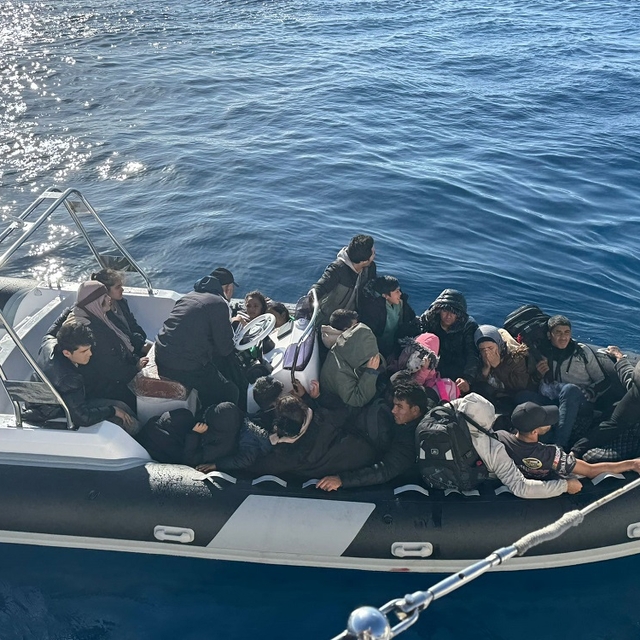 Bodrum'da 29 düzensiz göçmen yakalandı