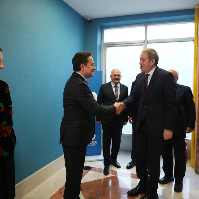 DEM Parti'den DEVA Partisi'ne ziyaret