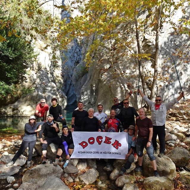 Keşan DOÇEK üyeleri Toros Dağları'nda yürüdü