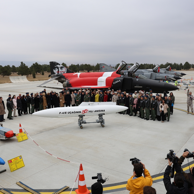 F-4 savaş uçaklarının Türk Hava Kuvvetleri envanterine katılışının 50'nci y...
