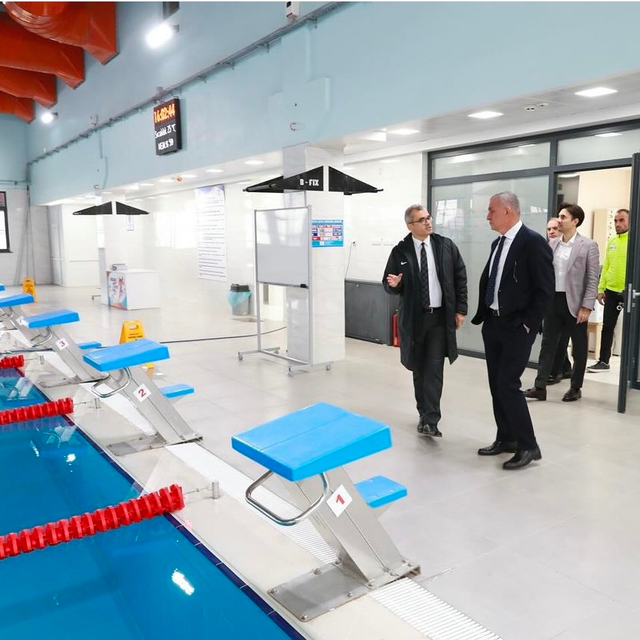 TFF Başkanı Hacıosmanoğlu'ndan Erciyes Yüksek İrtifa Kamp Merkezi'ne tanıtı...