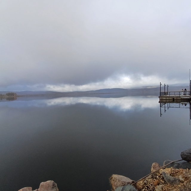 Yeniçağa Gölü hafta sonunda ziyaretçilerini ağırlıyor
