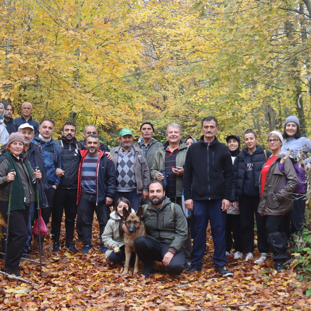 Hendek Öğretmen Akademisi Doğa Sporları Kulübü, "sağlıklı yaşam yürüyüşleri...