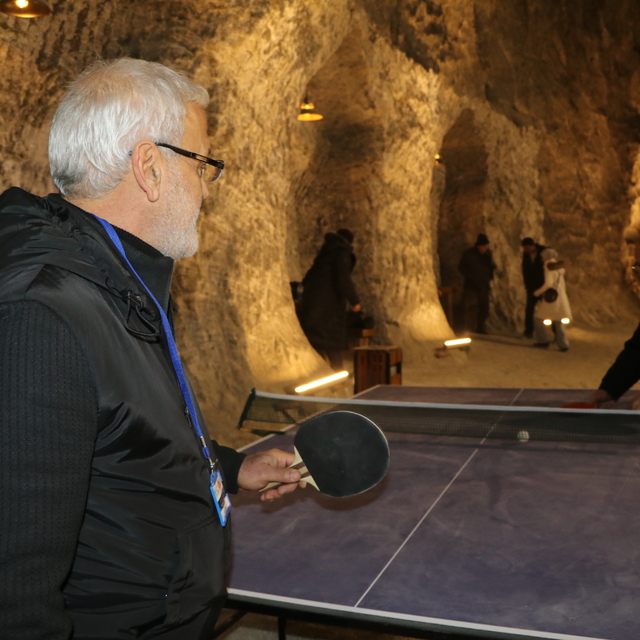 Astım ve KOAH hastaları Çankırı'daki tuz mağarasındaki tedaviyle rahat nefe...