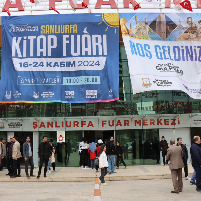 "7. Şanlıurfa Kitap Fuarı" başladı