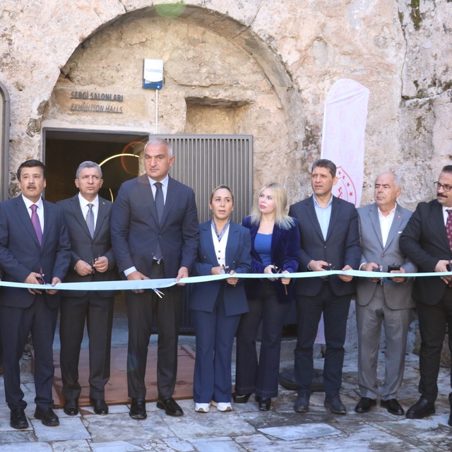 Kültür ve Turizm Bakanı Ersoy, Side Müzesi'nin açılışında konuştu: