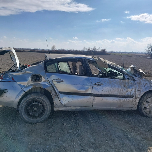 Yunak yolundaki trafik kazasında 1 kişi yaralandı