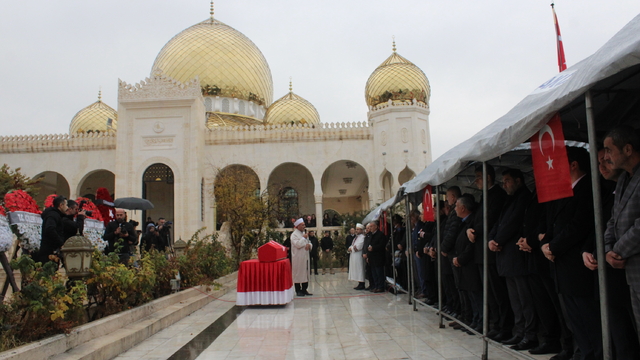 Şehit polis memuru için tören (2)