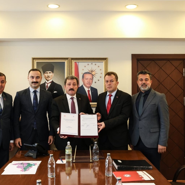 Havza OSB iltisak hattı protokolü imzalandı