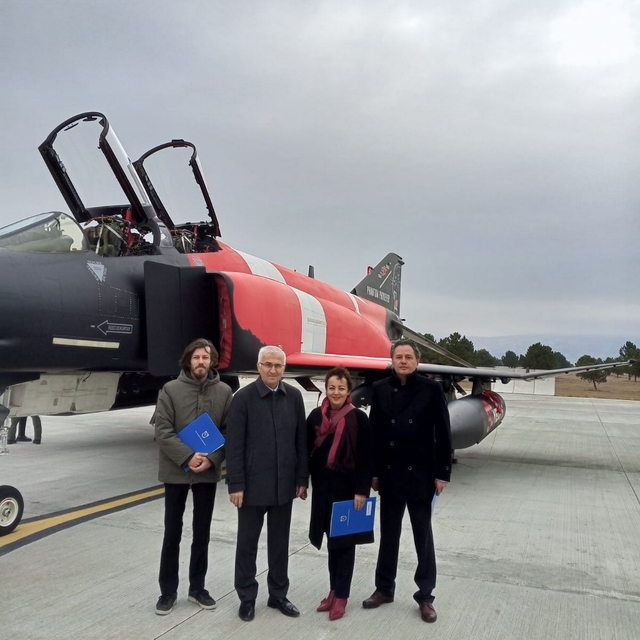 ESOGÜ öğretim üyeleri "F-4E Phantom 2" uçağının boyama tasarımında görev al...