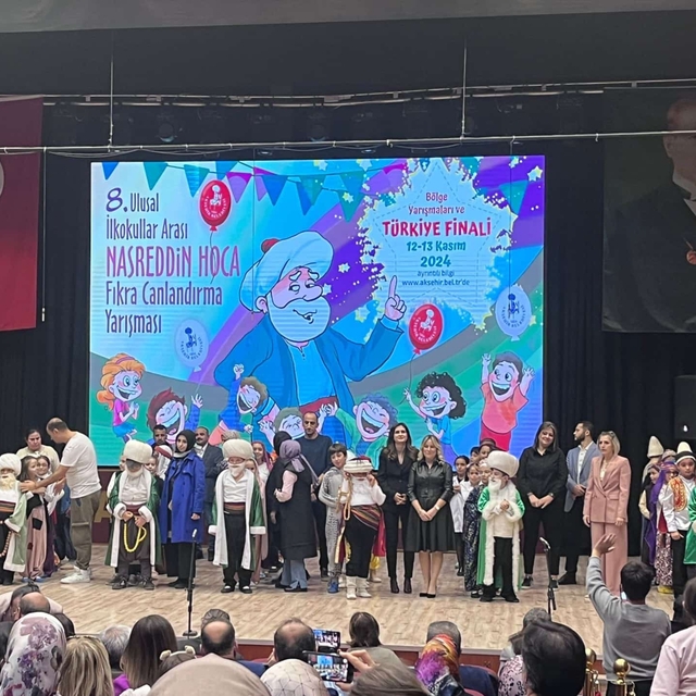 Selçukbey İlkokulu, "Nasreddin Hoca Fıkra Canlandırma Yarışması"nda Türkiye...