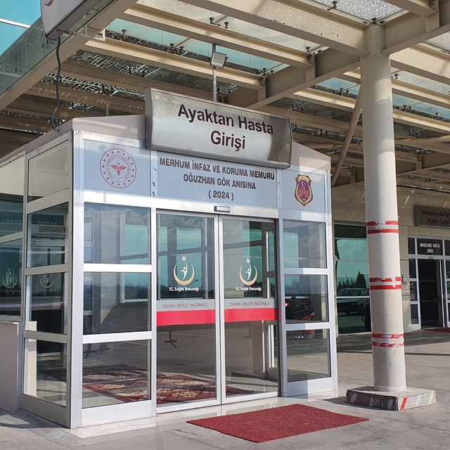 Manisa'da kazada hayatını kaybeden infaz koruma personeline vefa