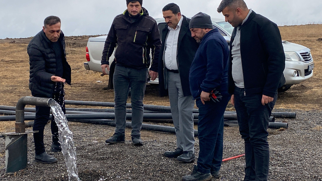 Sarıkamış Belediyesinin sondaj çalışmaları