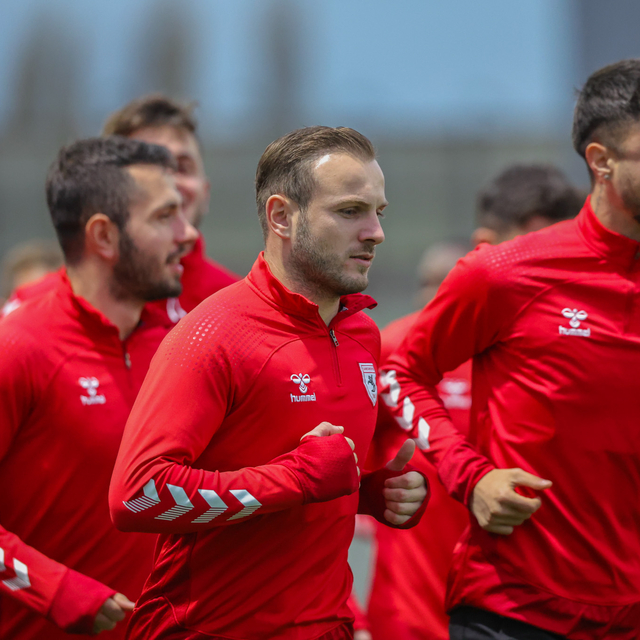 Samsunspor, Alanyaspor maçının hazırlıklarını sürdürdü