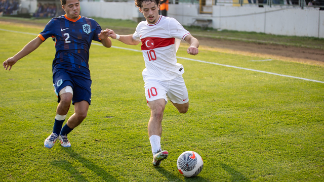 18 Yaş Altı Milli Futbol Takımı, hazırlık maçında Hollanda ile berabere kaldı