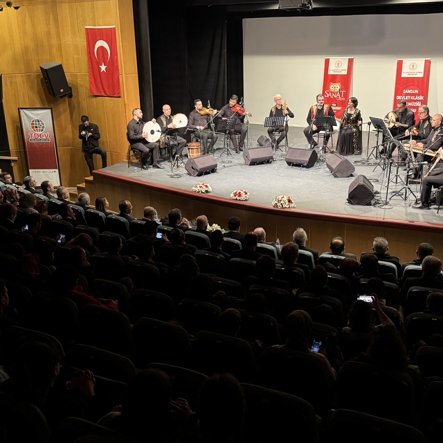 Samsun'da Türk Dünyası Topluluğu Konseri düzenlendi