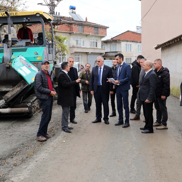Bafra Belediyesi kırsal mahallelerde çalışmalarını sürdürüyor