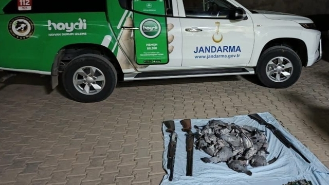 Şanlıurfa'da kaçak avlanan 5 kişiye 224 bin 625 lira ceza