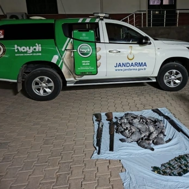 Şanlıurfa'da kaçak avlanan 5 kişiye 224 bin 625 lira ceza