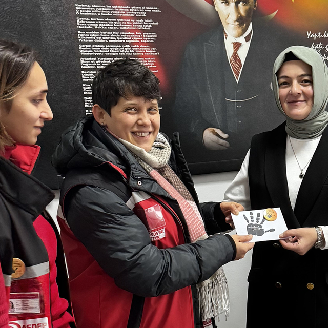 Havza'da kadınlar KADES uygulaması hakkında bilgilendirildi