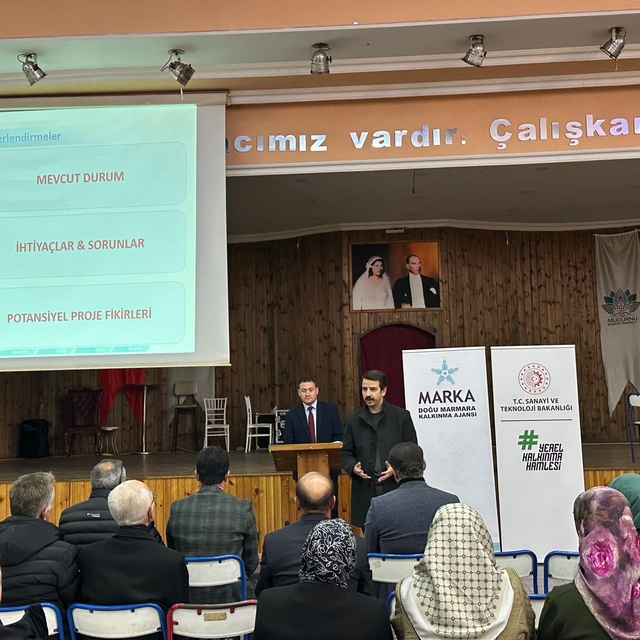 Mudurnu'da proje tarama ve değerlendirme toplantısı yapıldı