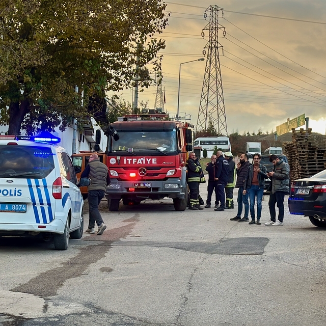 Kocaeli'de fabrikadaki patlamada 1 işçi öldü, 1 işçi yaralandı