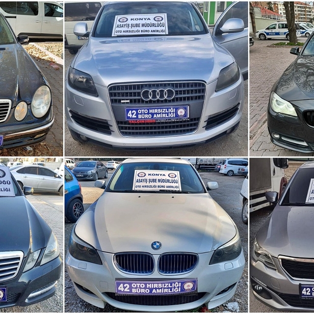 Konya'da bu yıl "change" araç operasyonlarında 117 şüpheli yakalandı