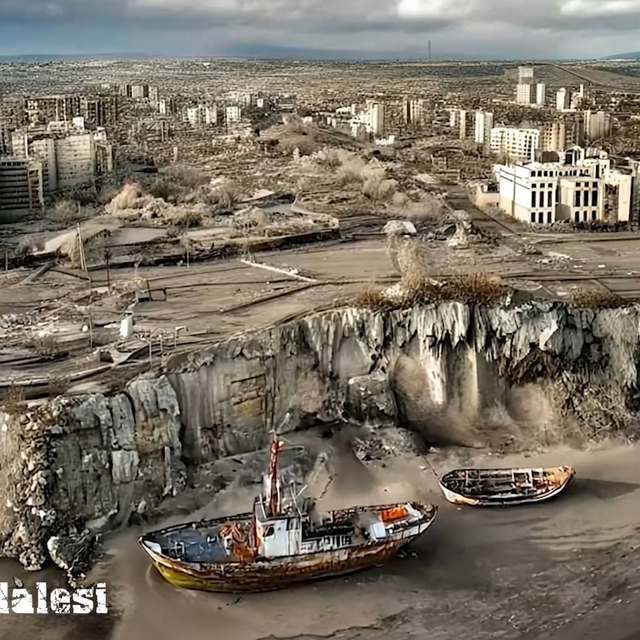 Turizm kentinin 25 yıl sonraki iklim krizi senaryosu 'Kıyamet' filminde