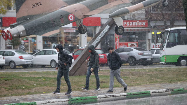 Kırklareli'nde sağanak etkili oldu