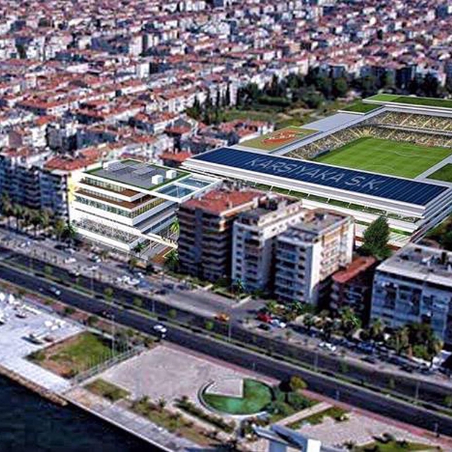 Karşıyaka Stadı'nın inşası ile ilgili Büyükşehir Belediyesi adım attı