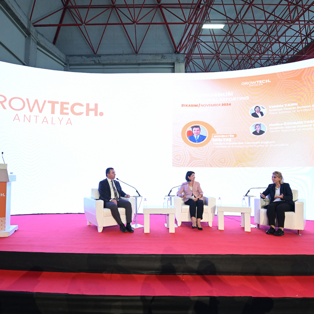 23. Growtech Antalya Tarım Fuarı'nda gazeteciler tarımı konuştu