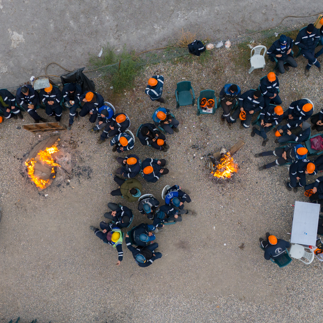 İYİ Parti Genel Başkanı Dervişoğlu, Çayırhan Termik Santrali'ndeki madencil...