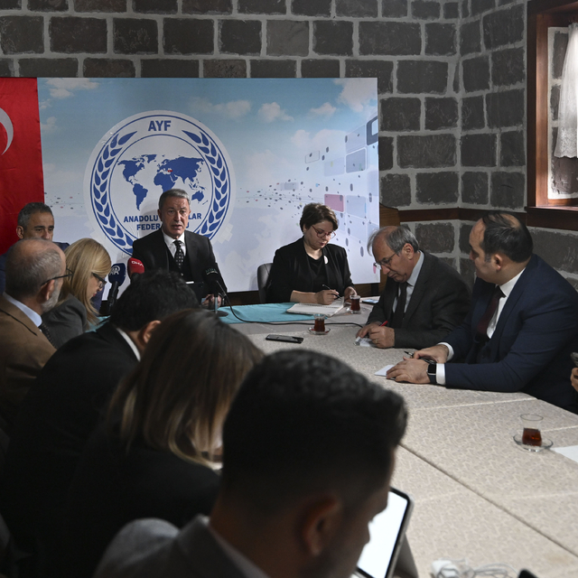 TBMM Milli Savunma Komisyonu Başkanı Hulusi Akar, "Anadolu Sohbetleri" etki...