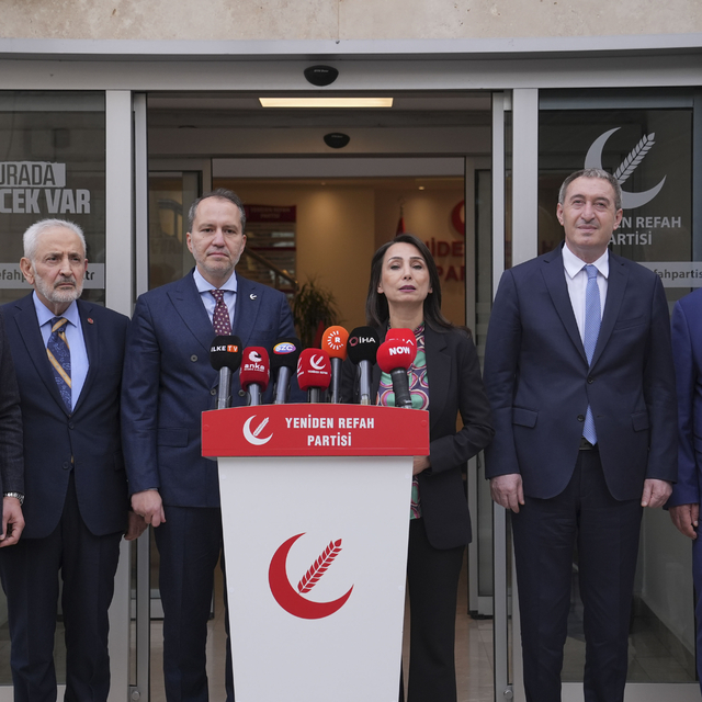 DEM Parti'den Yeniden Refah Partisine ziyaret