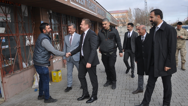 Kaymakam Koşansu esnaf ve vatandaşlarla bir araya geldi