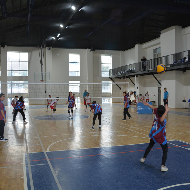 Tatvan'da "Yıldız Kızlar Voleybol İl Birinciliği Yarışması" yapıldı