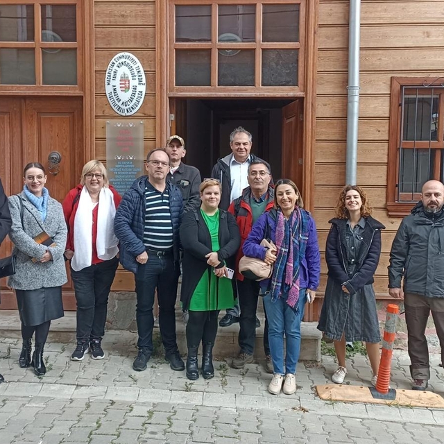 Tekirdağ'a gelen Macar gazeteciler Rakoczi Müzesi ve simge yerleri gezdi