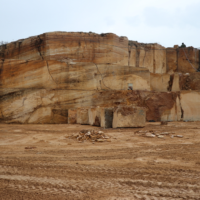 Eskipazar sarı traverten taşının tanınırlığı coğrafi işaret tesciliyle arta...