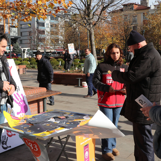 Havza'da KADES ve kadına karşı şiddet bilgilendirmesi yapıldı