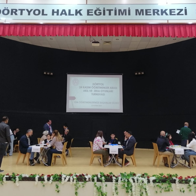 Hatay'da "Akıl ve Zeka Oyunları Turnuvası" yapıldı