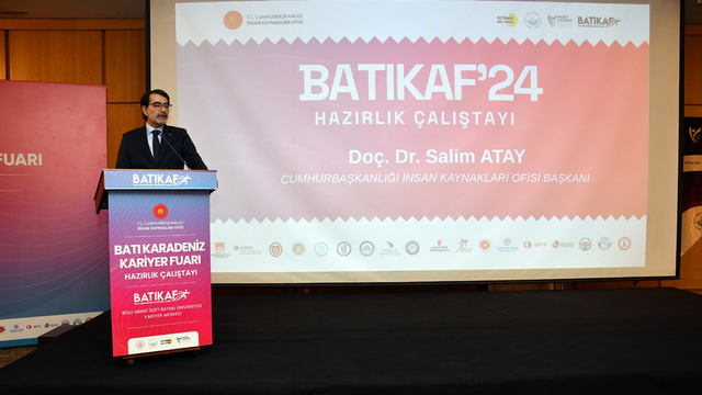 ÇAKÜ, Batı Karadeniz Kariyer Fuarı çalıştayına katıldı