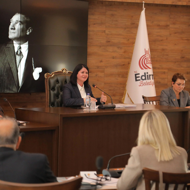 Edirne Belediye Meclisi bütçe mesaisiyle toplandı