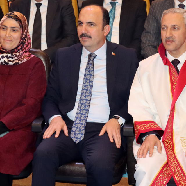 HMKÜ, Konya Büyükşehir Belediye Başkanı Uğur İbrahim Altay'a fahri doktora...