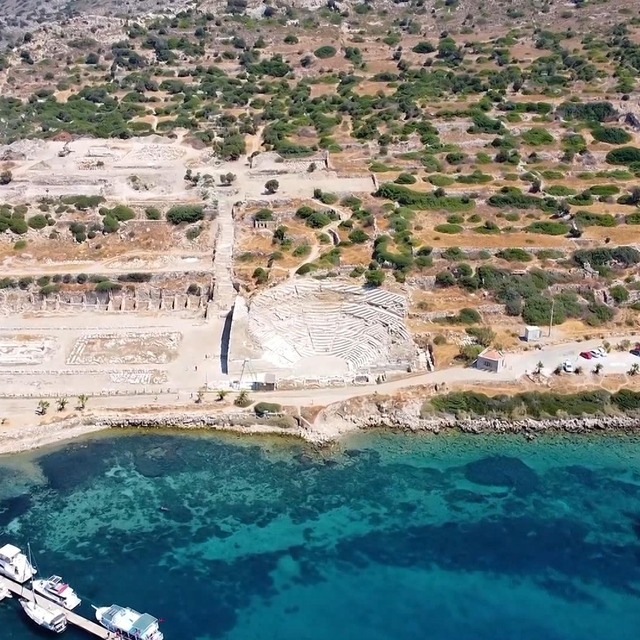Ege ve Akdeniz'i birleştiren antik kent: Knidos