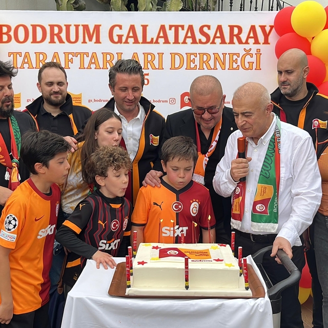 Bodrum Galatasaray Taraftarları Derneği lokali açıldı