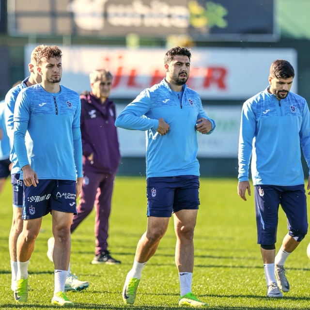 Trabzonspor, Adana Demirspor maçı hazırlıklarını sürdürdü