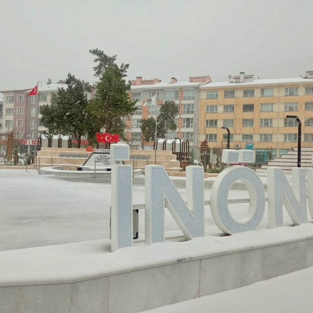 Eskişehir'de kar etkili oldu